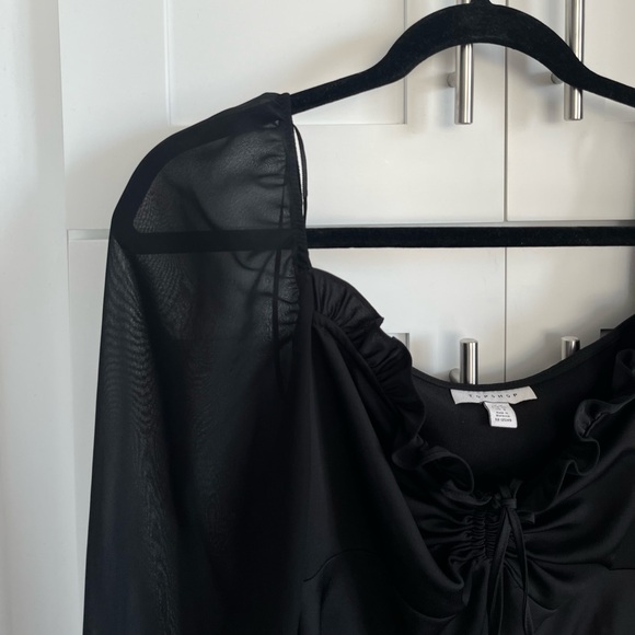 TopShop Ruffled Blouse - Picture 2 of 3